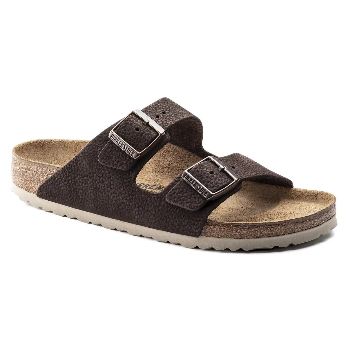 Arizona Nubuck Leather Steer Soft Brown
