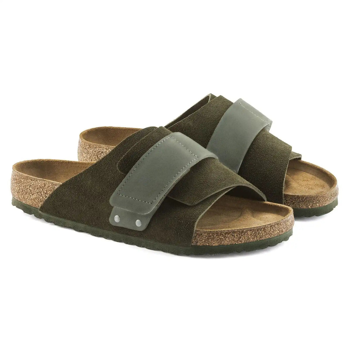 Kyoto Suede Leather Thyme