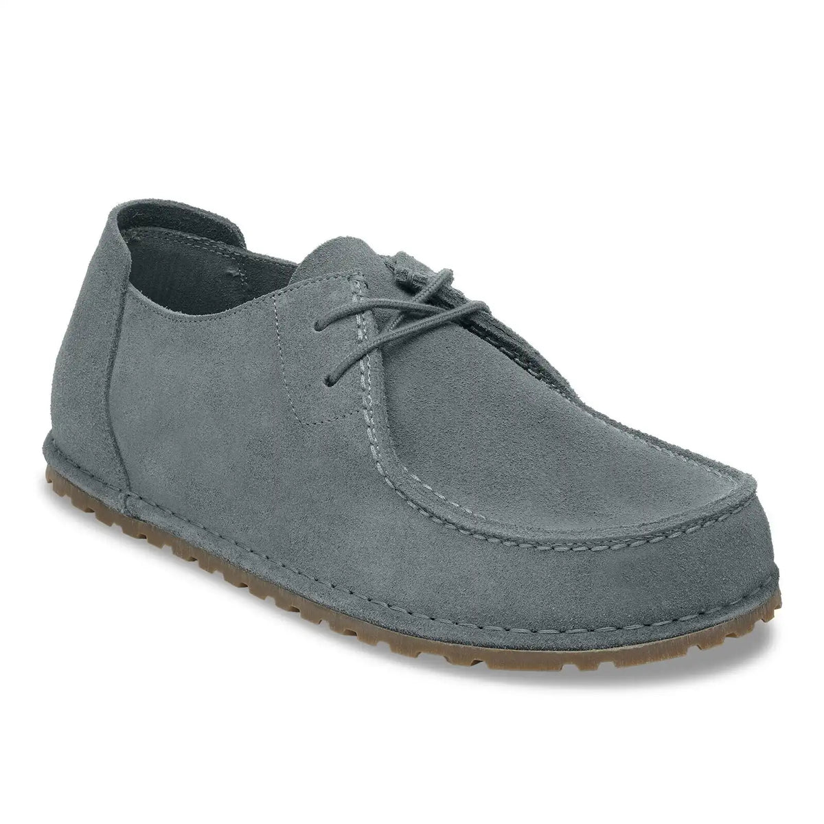 Utti Lace Suede Leather Basalt Gray