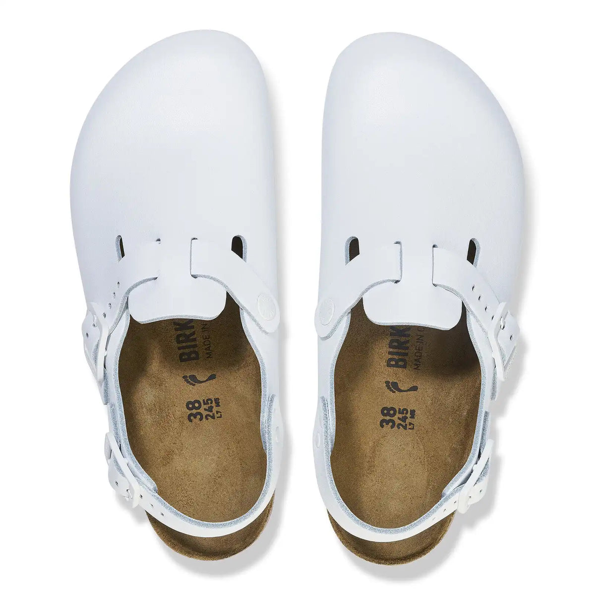 Tokio PRO Natural Leather Coated White