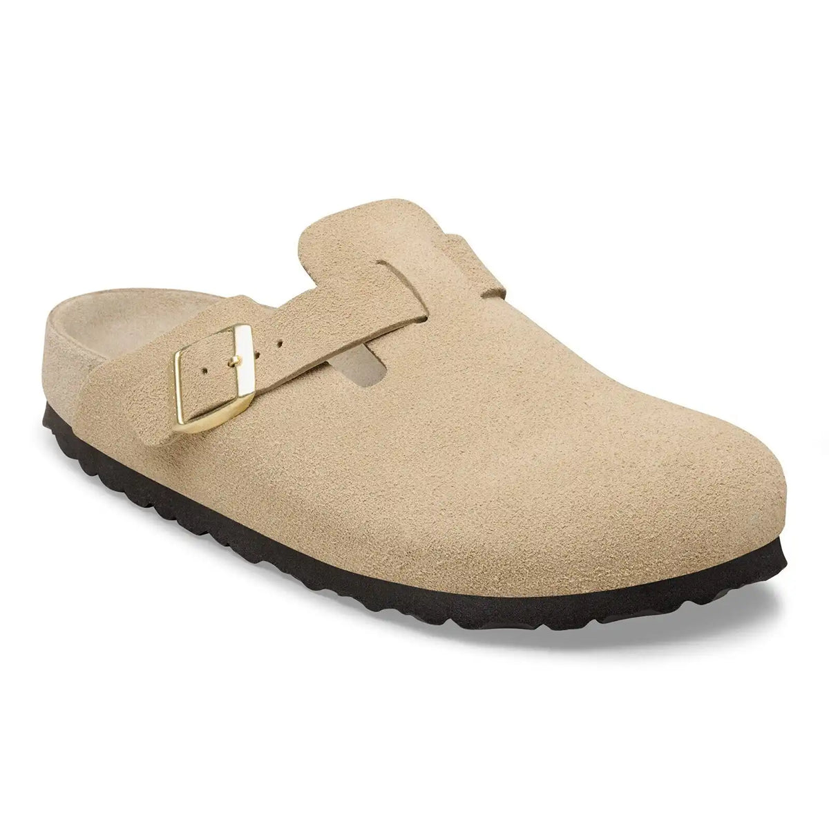 Boston Suede Leather Taupe