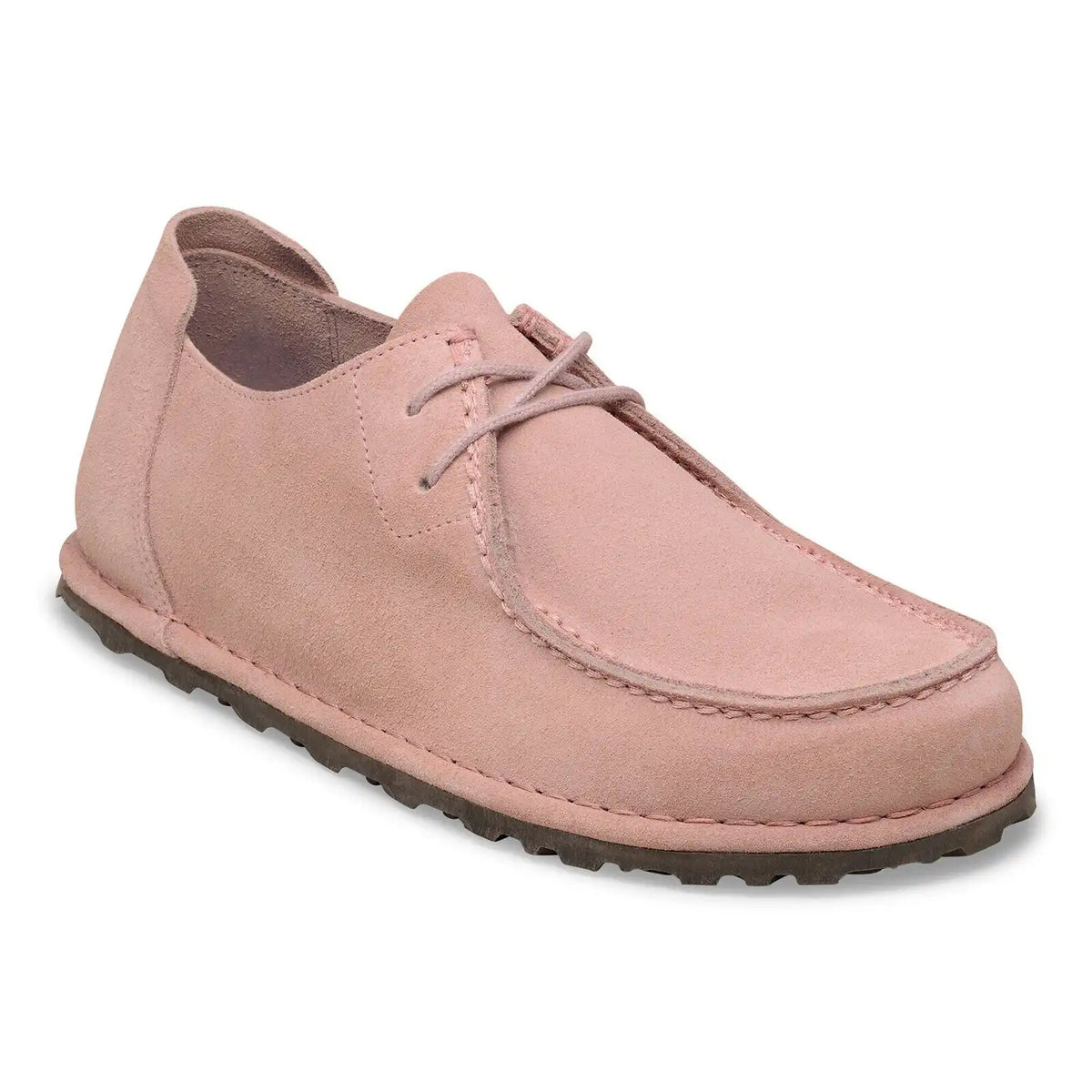 Utti Lace Suede Leather Pink Clay