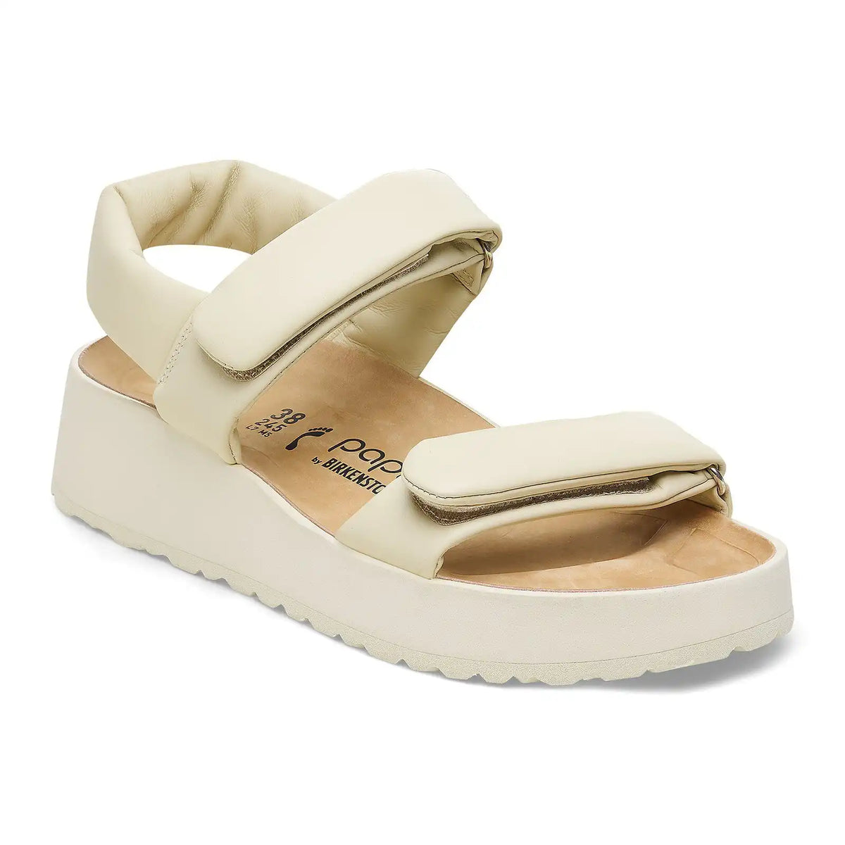 Theda Natural Leather Ecru