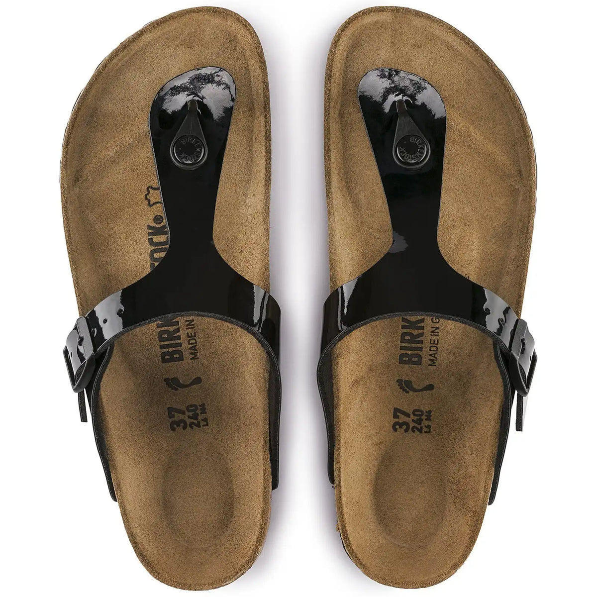 Gizeh Birko-Flor Patent Black Patent