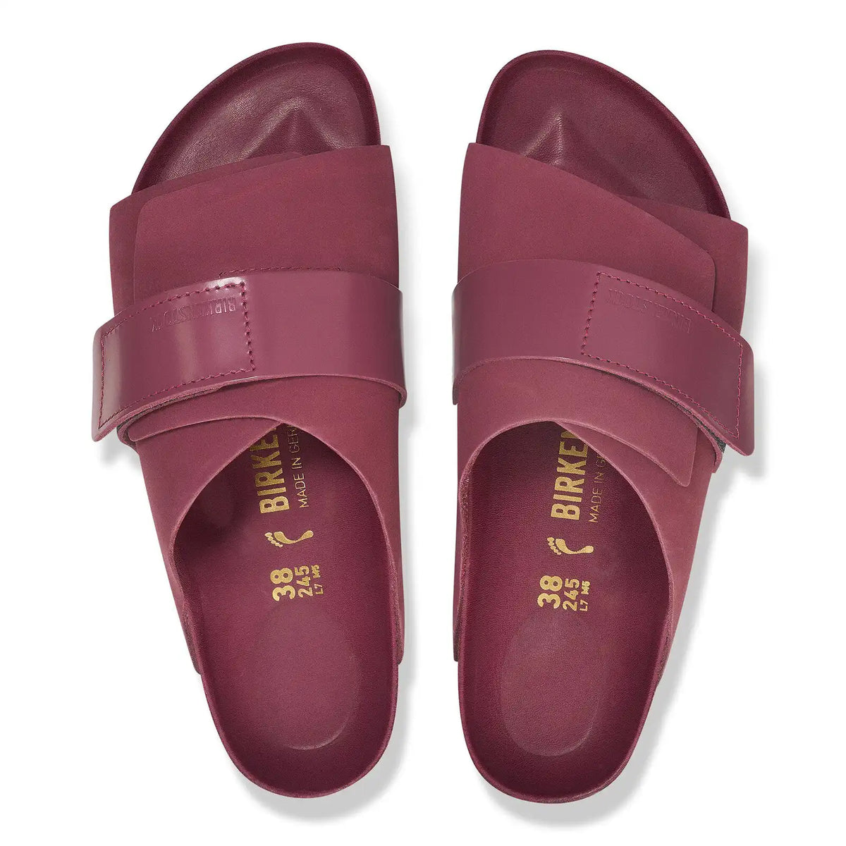 Kyoto Nubuck Leather Berry Crush