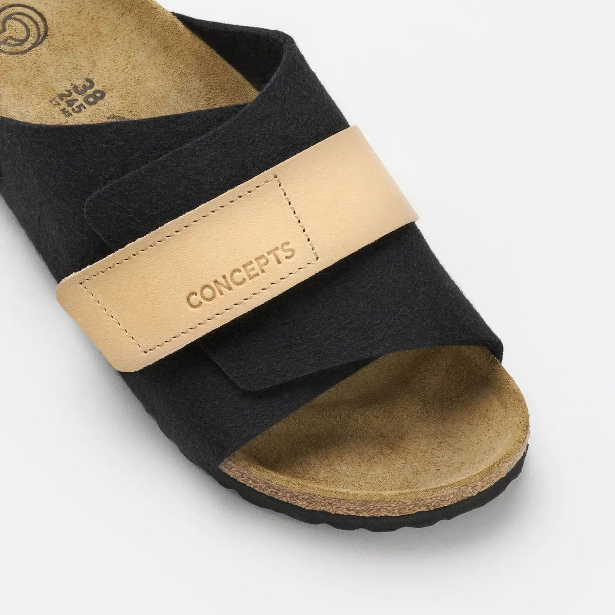 Kyoto Leather/Textile/Felt Black
