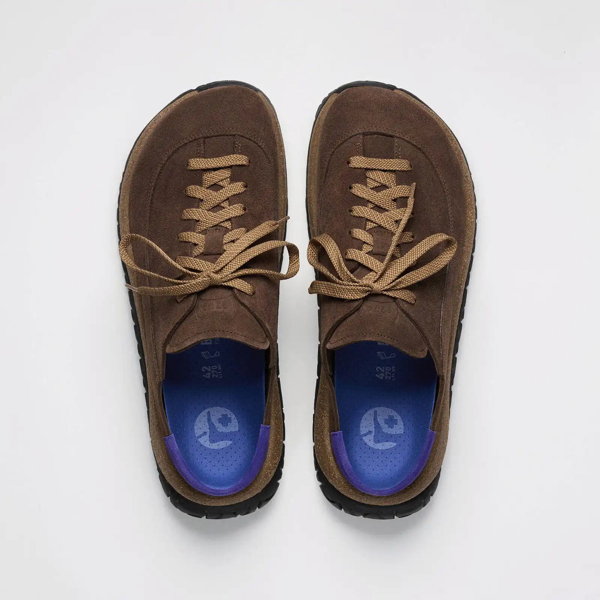 1774 Uerzell Suede Suede Leather Marone