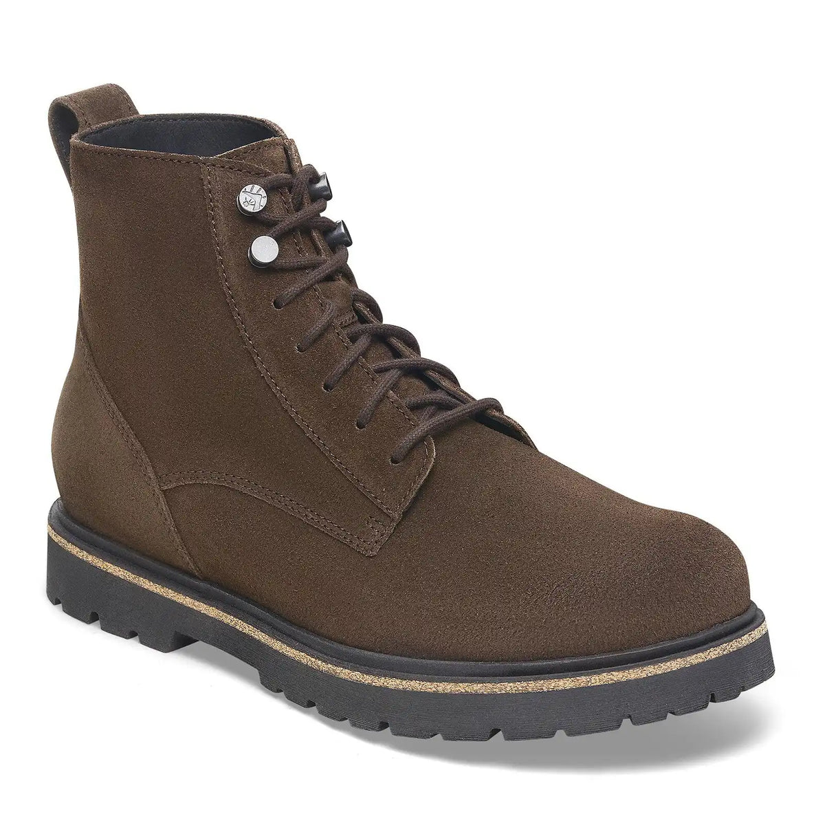 Highwood Lace Mid Women Suede Leather Mocha
