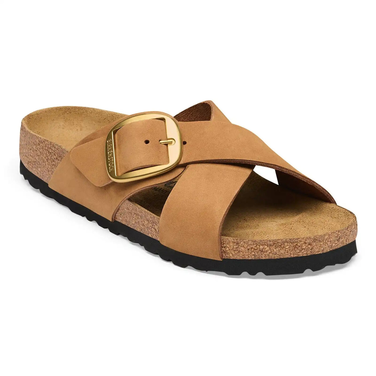Siena Big Buckle Nubuck Leather Mink