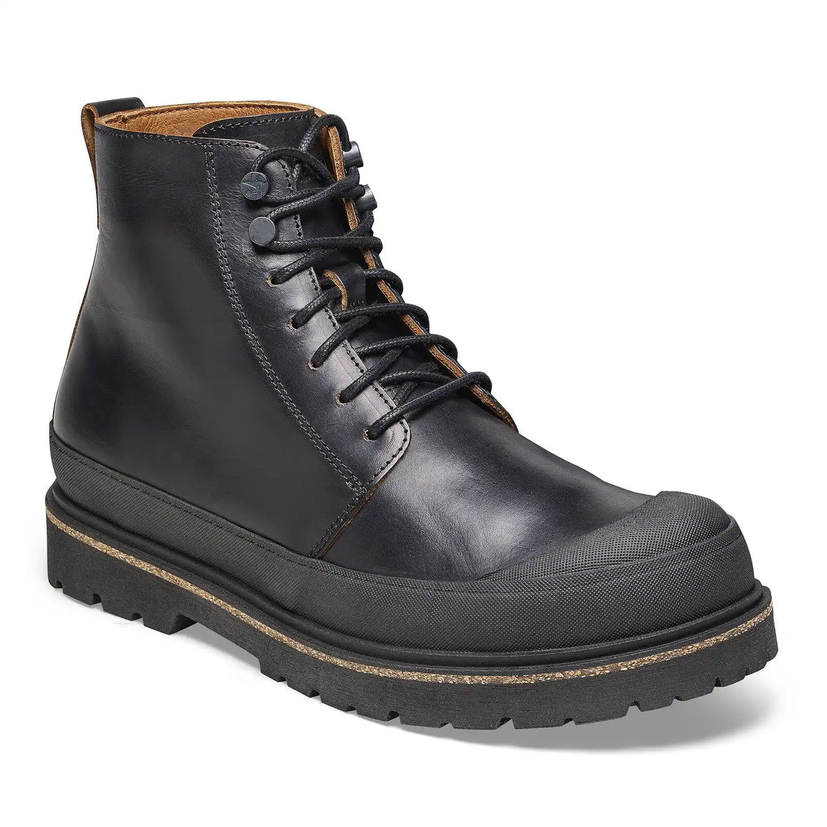 Prescott Waxy Leather Black