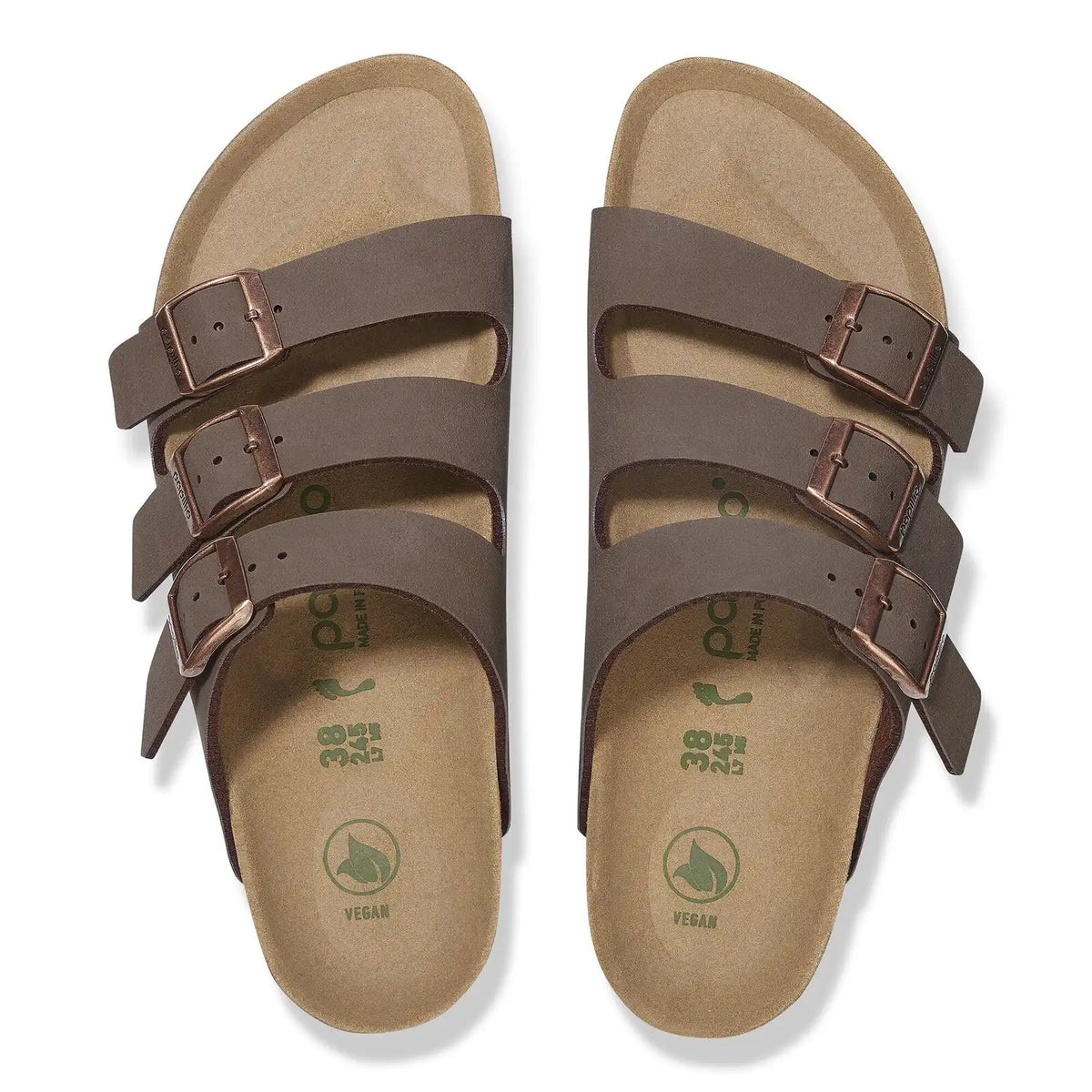 Florida Flex Platform Birko-Flor Nubuck Mocha