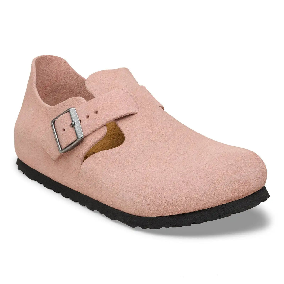 London Suede Leather Pink Clay