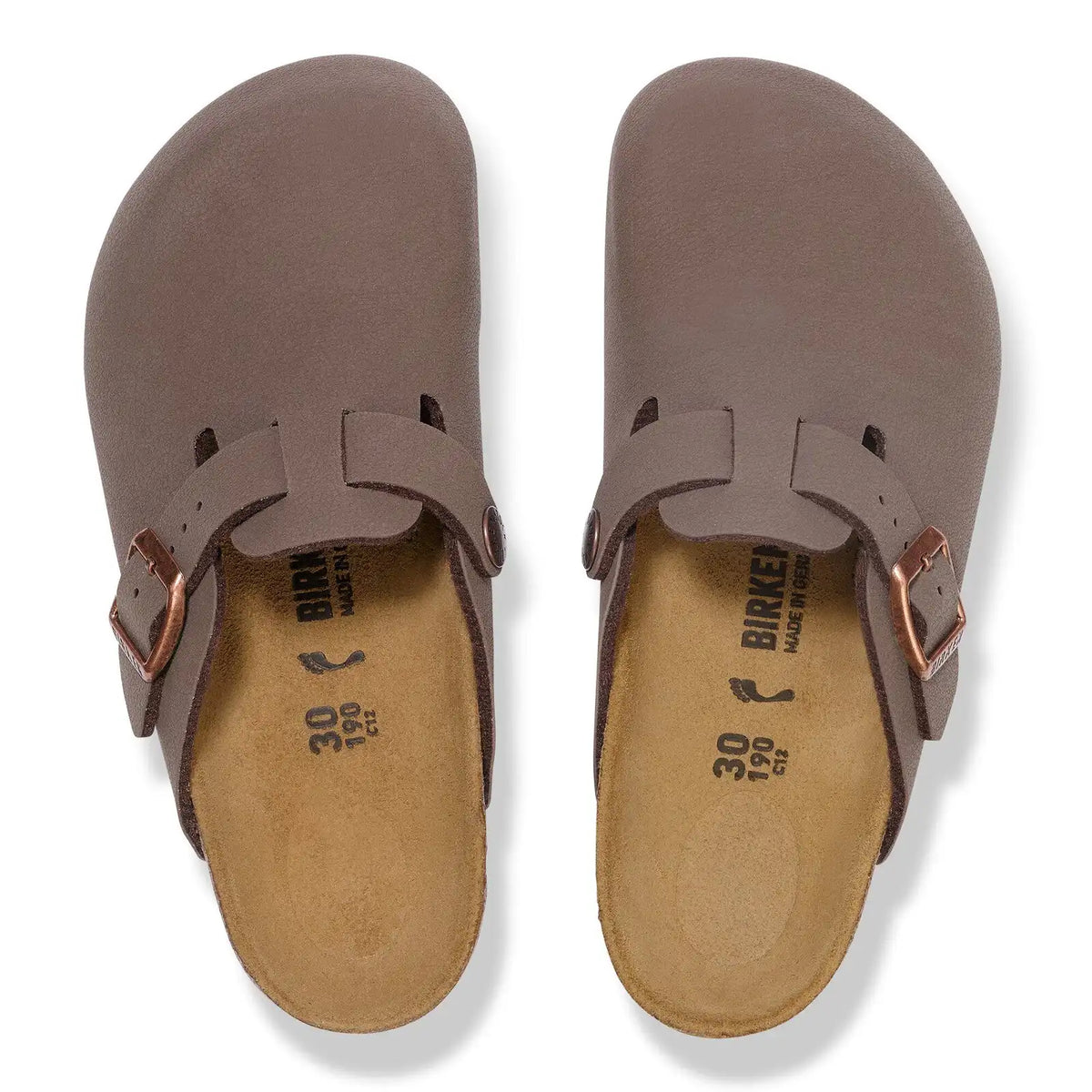 Boston Kids Birko-Flor Nubuck Mocha