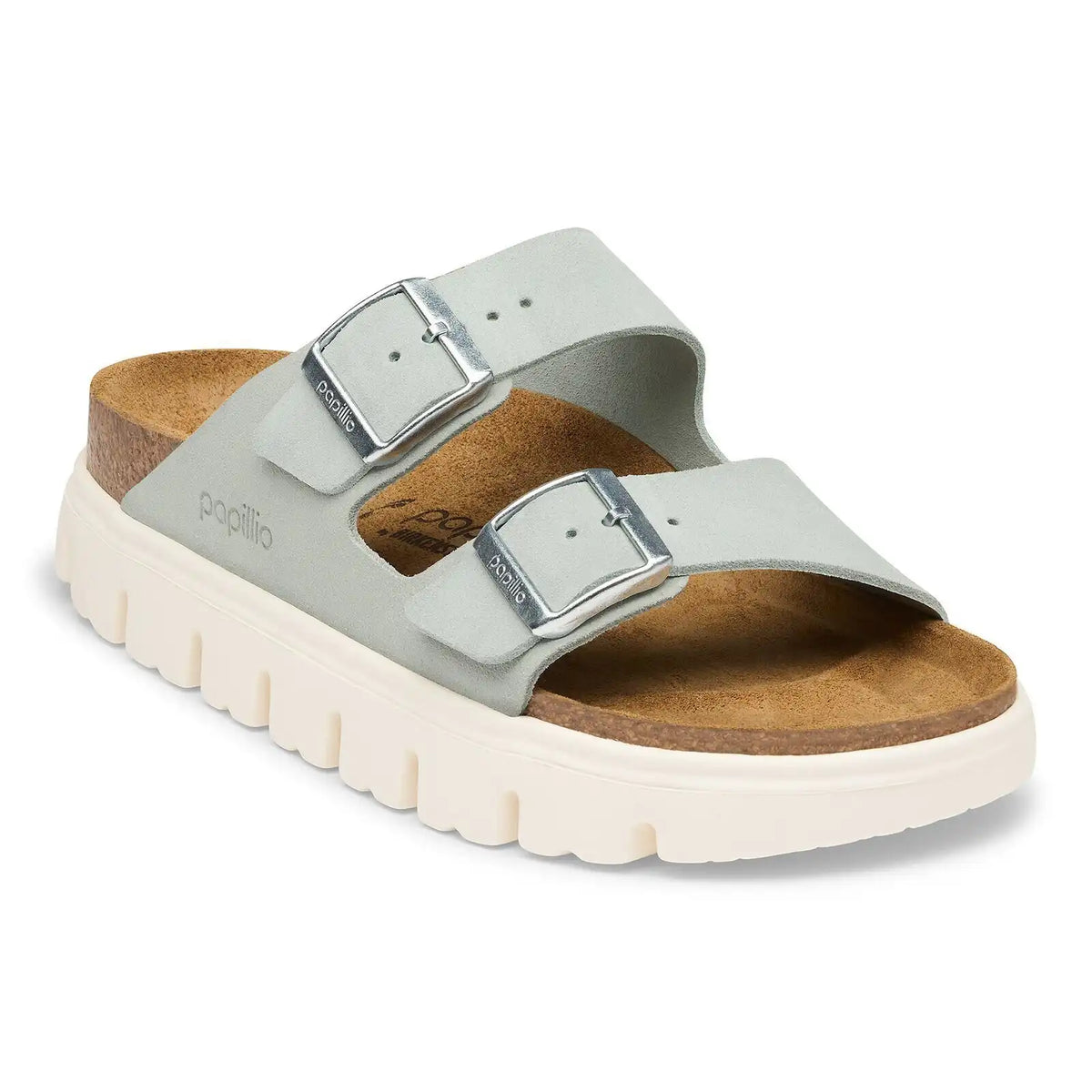 Arizona Platform Suede Leather Pure Sage