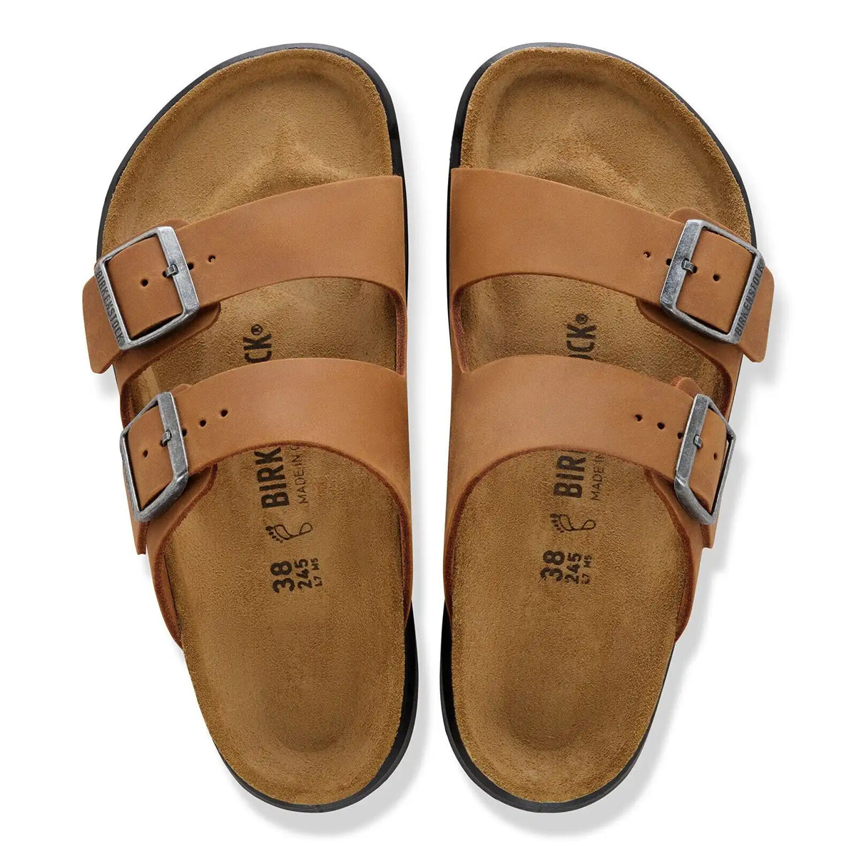 Arizona Crosstown Waxy Leather Cognac