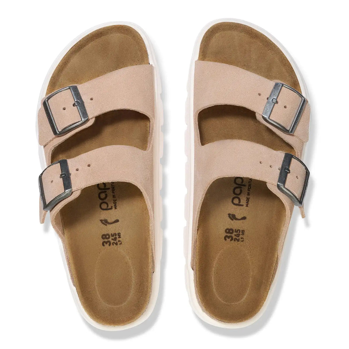 Arizona Chunky Suede Leather Warm Sand