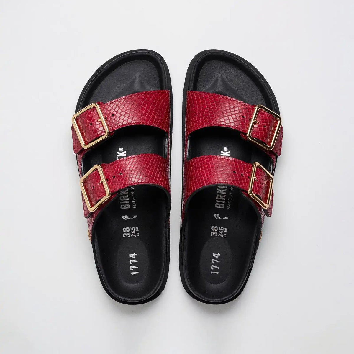 Arizona Lined 1774 Leather Red