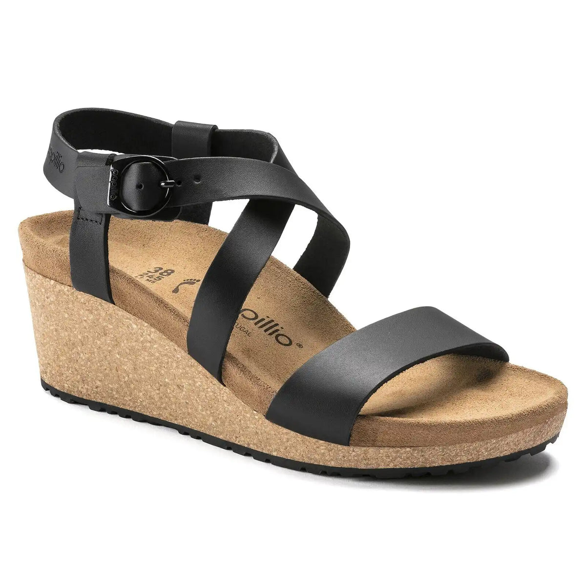 Sibyl Natural Leather Black