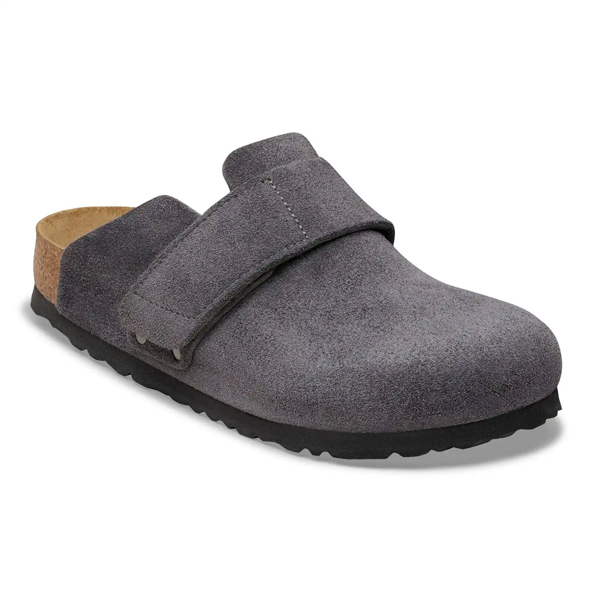 Loma Suede Leather Charcoal