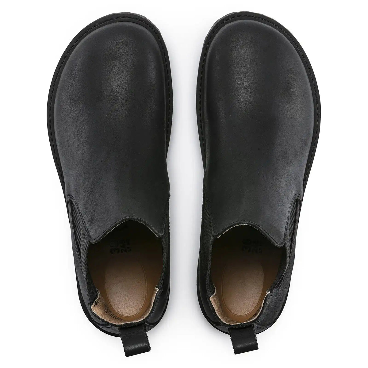 Stalon Nubuck Leather Black