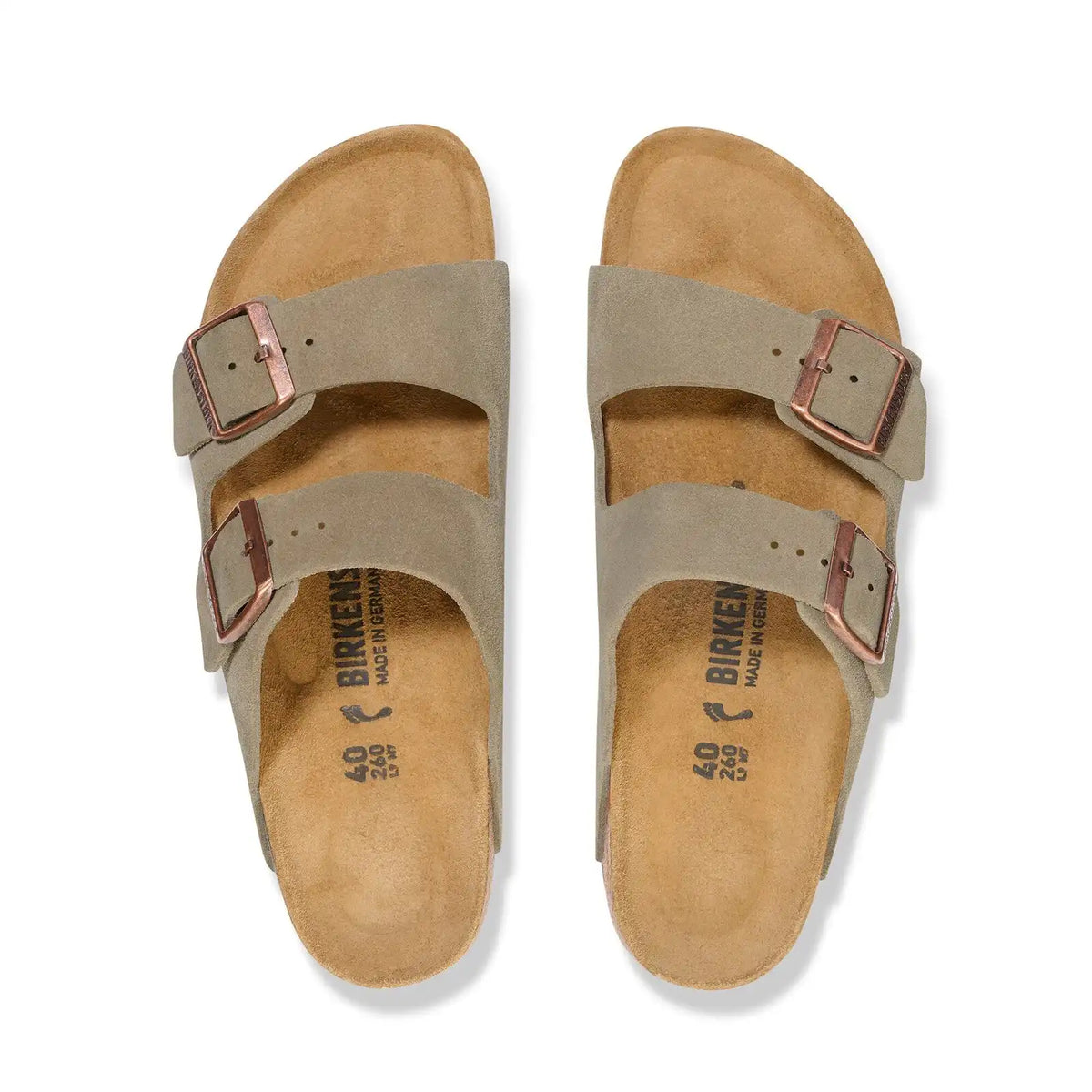 Arizona Suede Leather Taupe