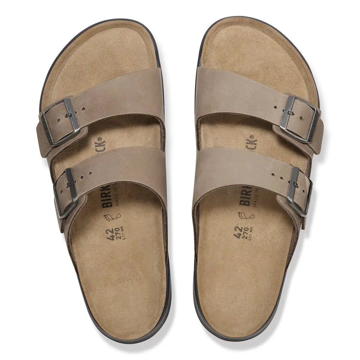 Arizona Crosstown Men Waxy Leather Tobacco Brown