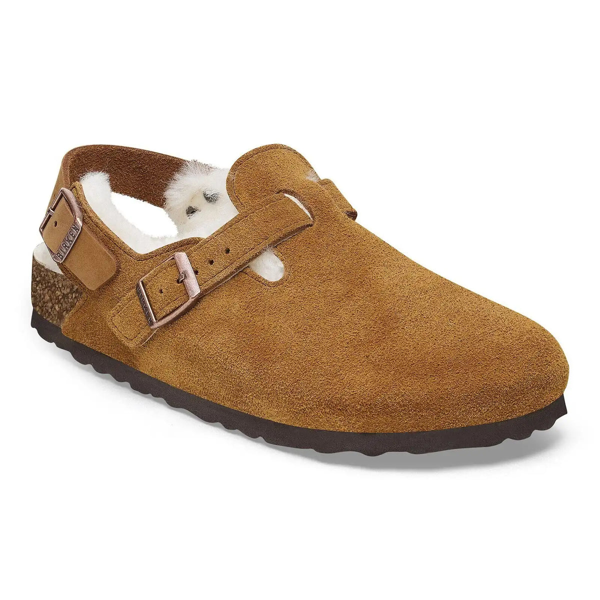Tokio Shearling Suede Leather Mink