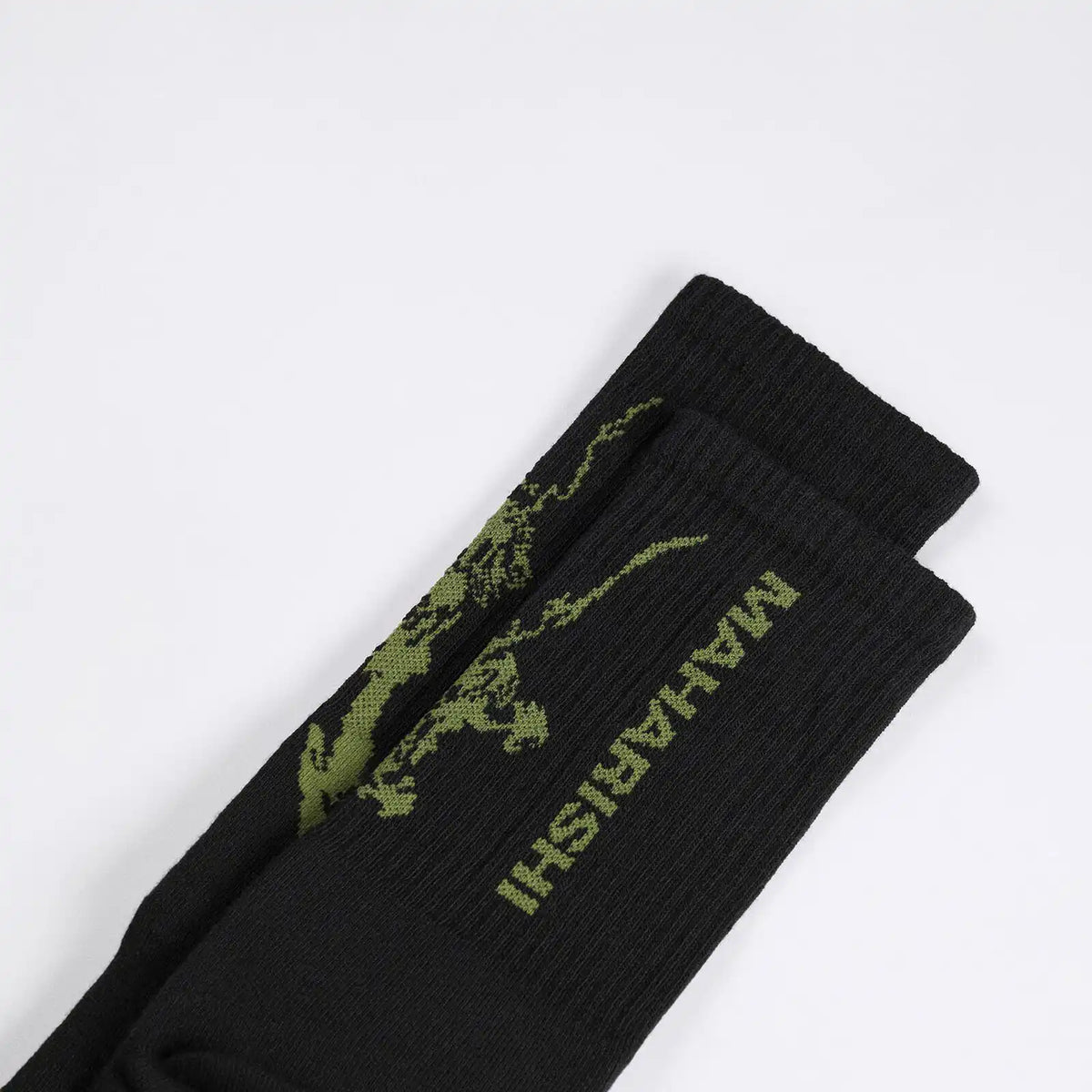 Maharishi Tabi Sports Socks Cotton-Polyamide-Elastane Black