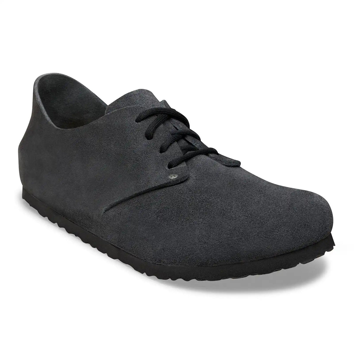 Maine Suede Leather Charcoal