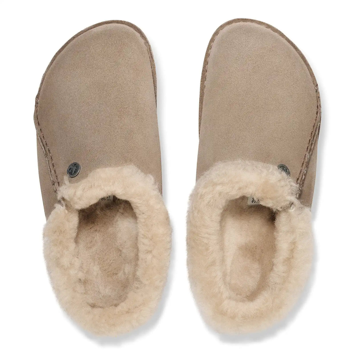 Zermatt Premium Shearling Suede Leather Taupe