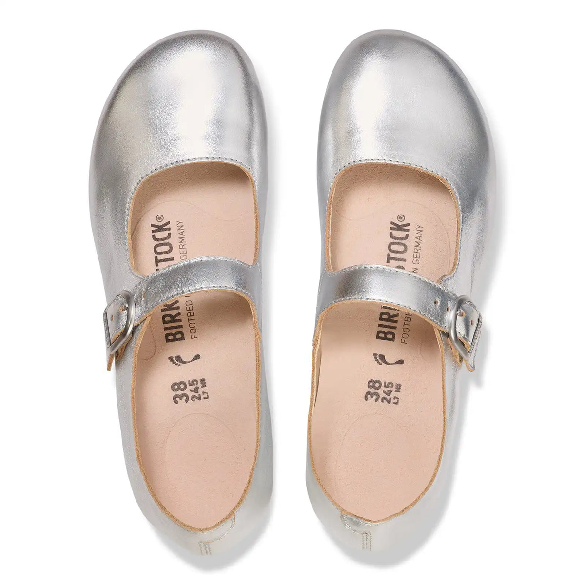 Santa Clarita Natural Leather Silver