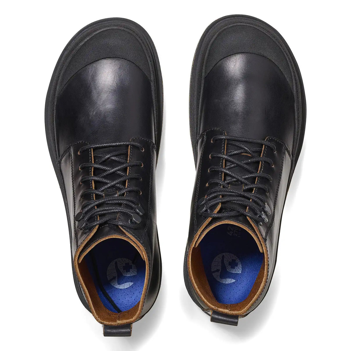 Prescott Waxy Leather Black