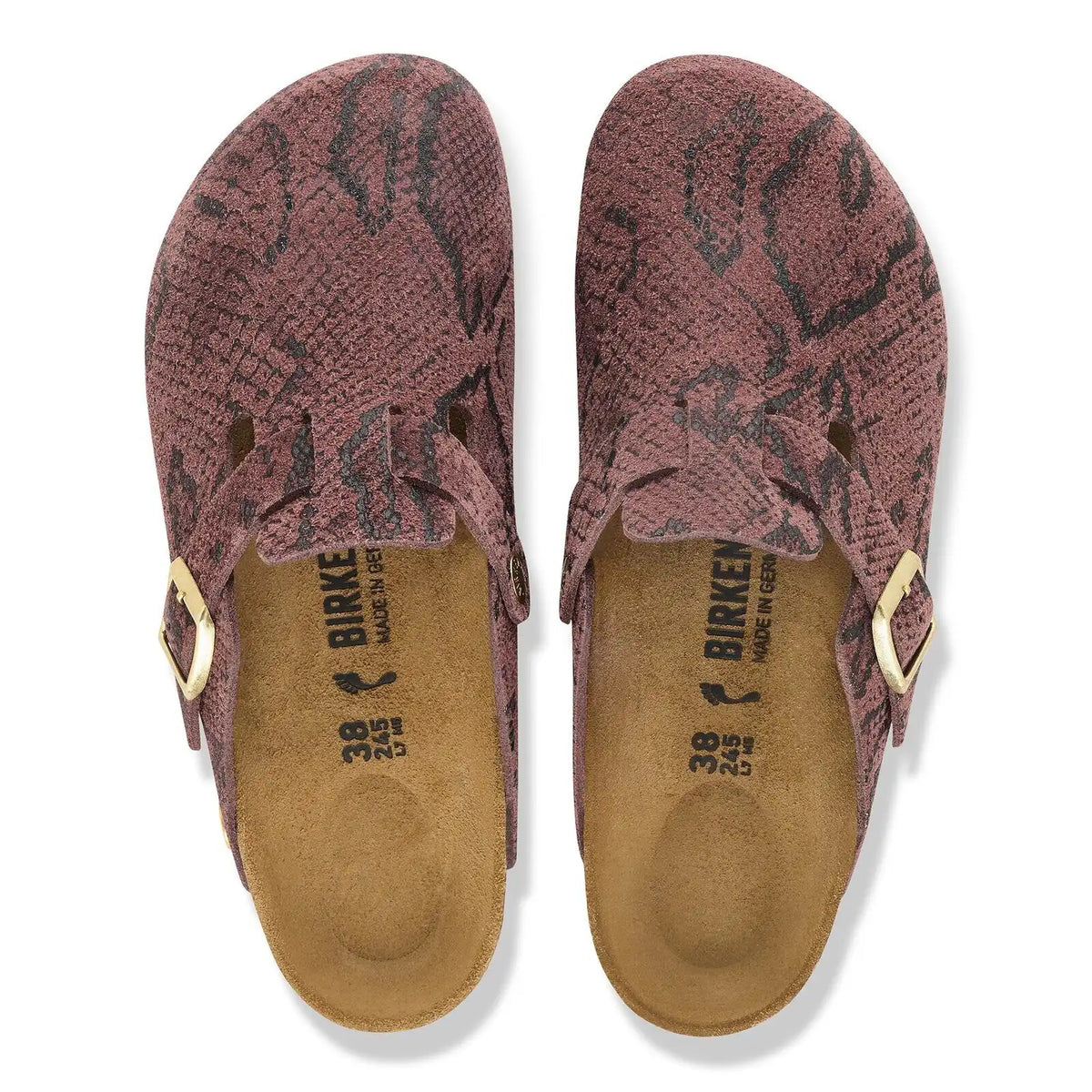 Boston Suede Leather Snake Pepper