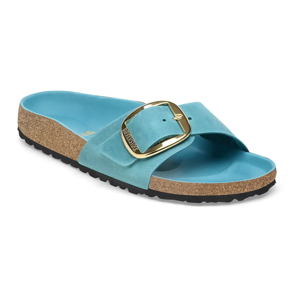 Madrid Big Buckle Natural Leather Oiled Biscay Bay