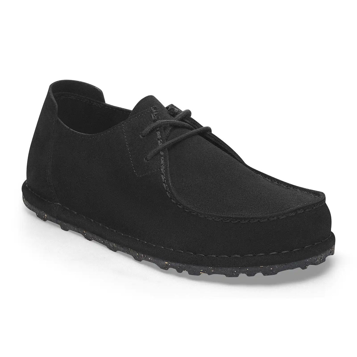 Utti Lace Suede Leather Black