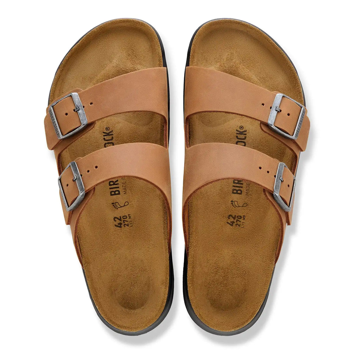 Arizona Crosstown Men Waxy Leather Cognac