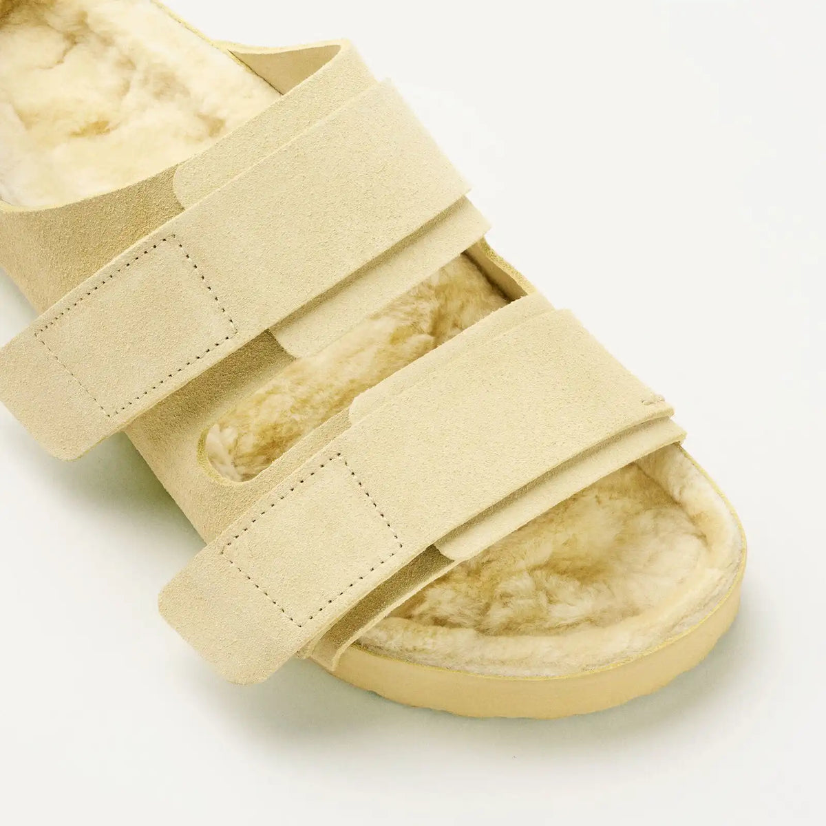Uji Suede Tekla Suede Leather Straw