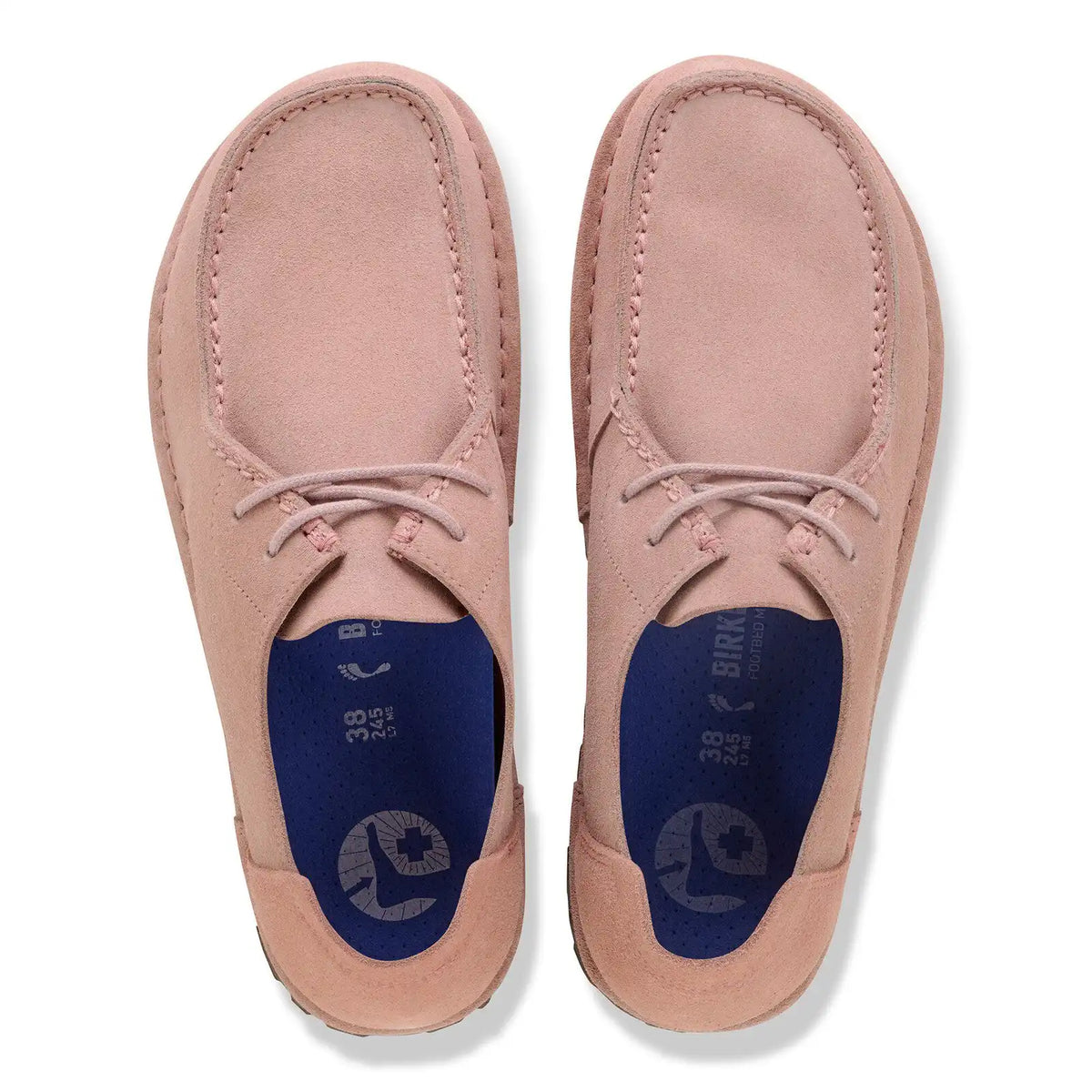 Utti Lace Suede Leather Pink Clay