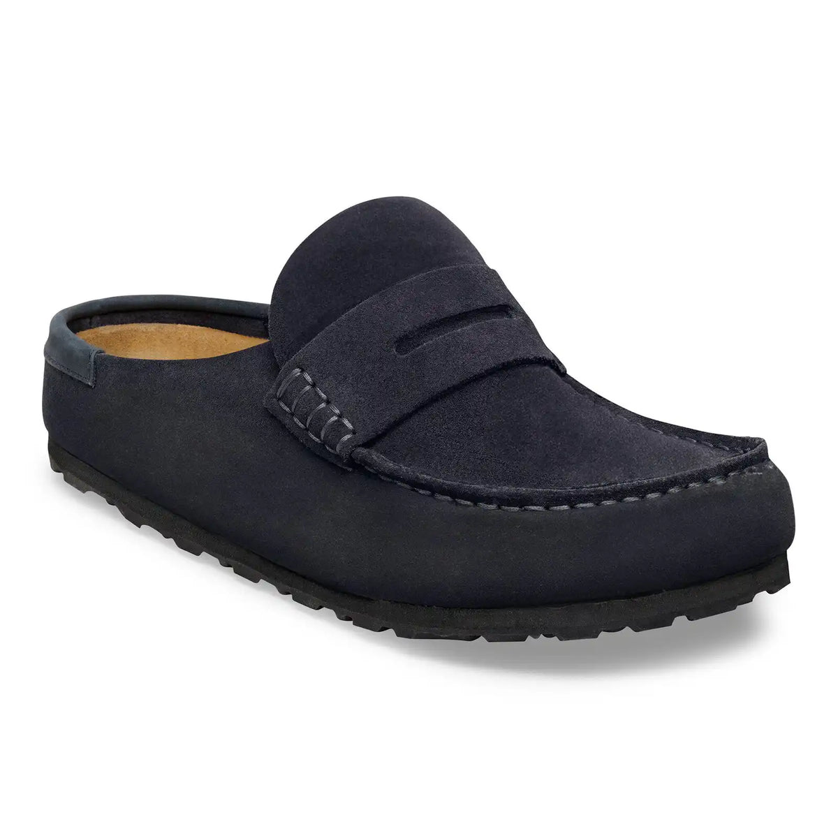 Naples Wrapped Suede Leather Nubuck Midnight Blue