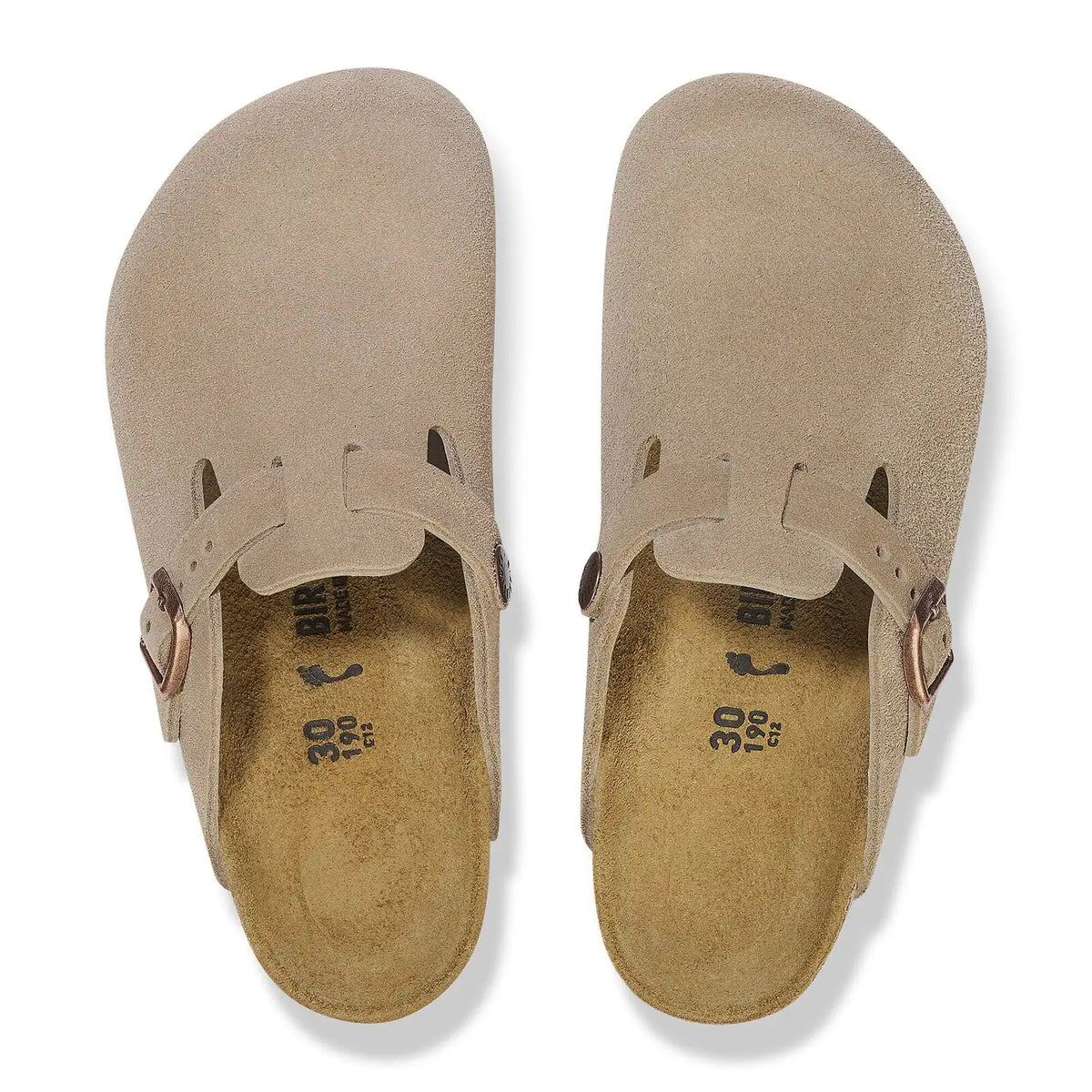 Boston Kids Suede Leather Taupe