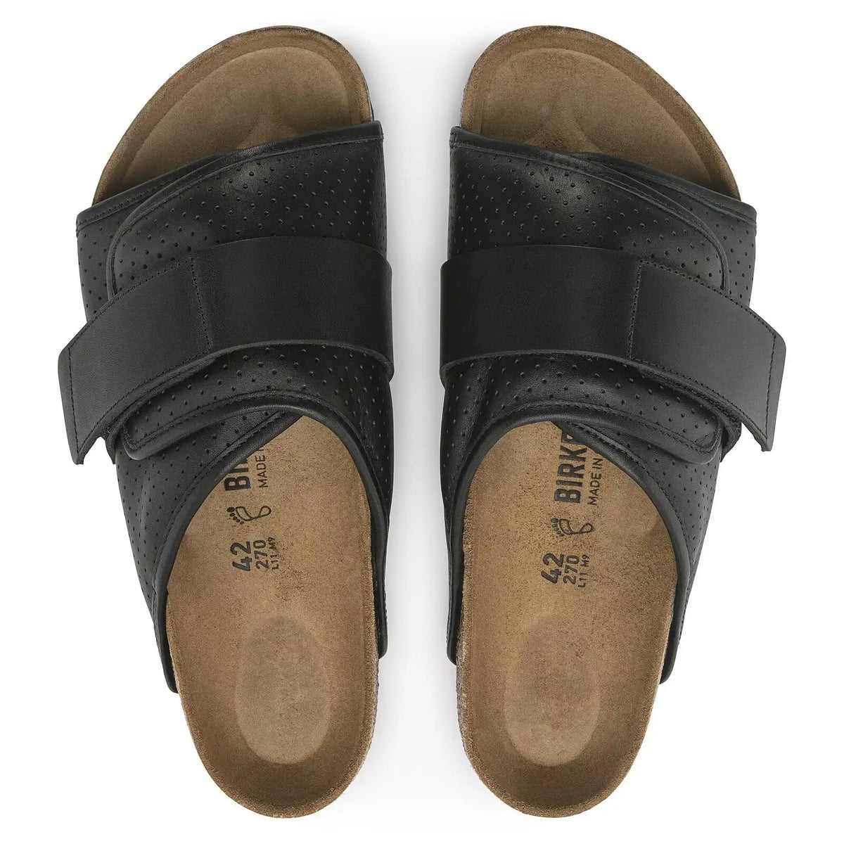Kyoto Natural Leather Puff Pack Black