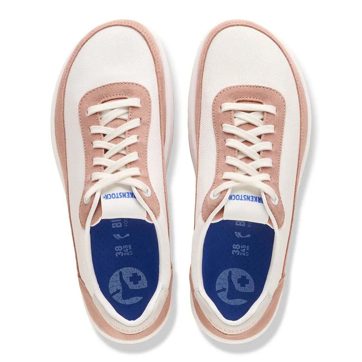 Honnef City Natural Leather/Textile Pink Clay / Eggshell