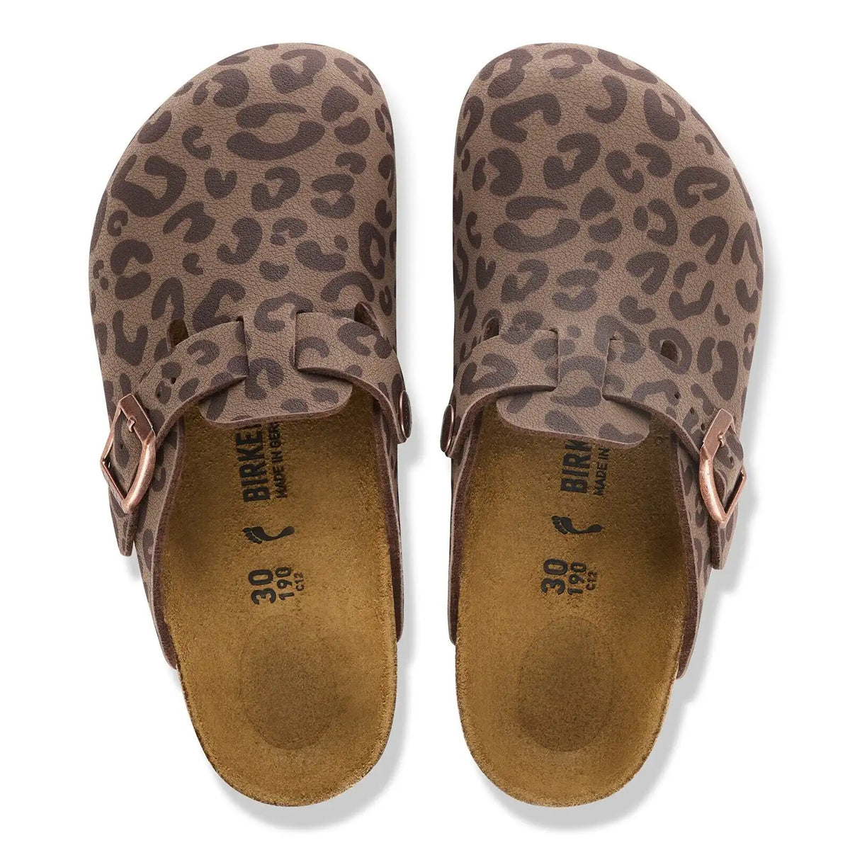 Boston Kids Birko-Flor Nubuck Leo Mocha