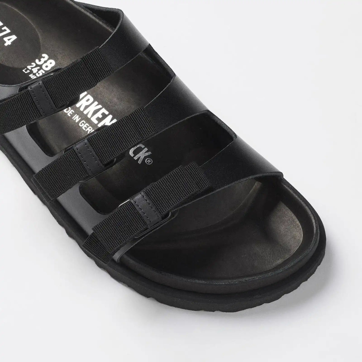 1774 Florida Smooth Leather Natural Leather Black
