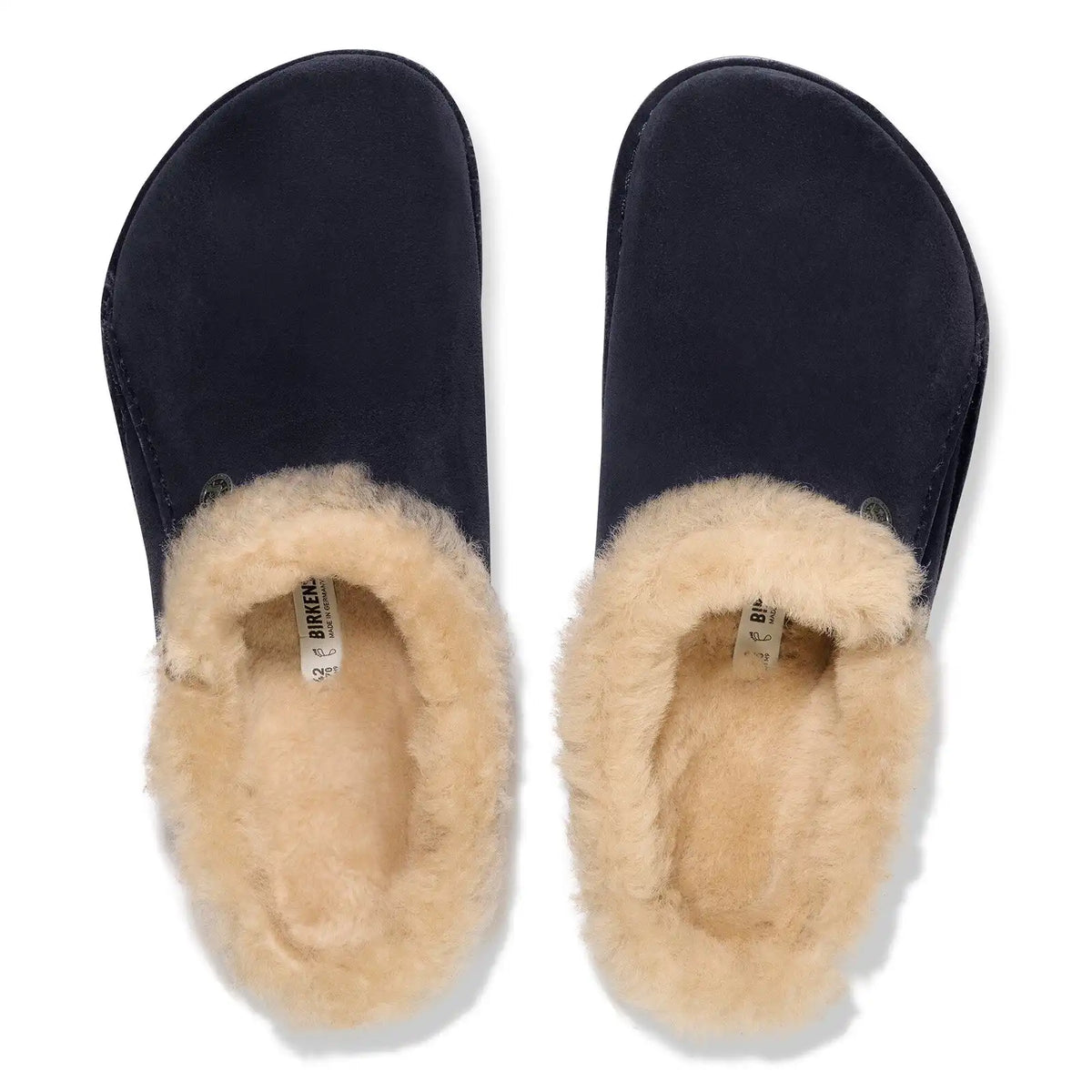 Zermatt Premium Shearling Suede Leather Midnight Blue
