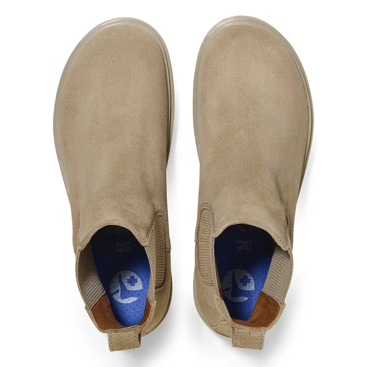 Highwood Chelsea Men Suede Leather Taupe