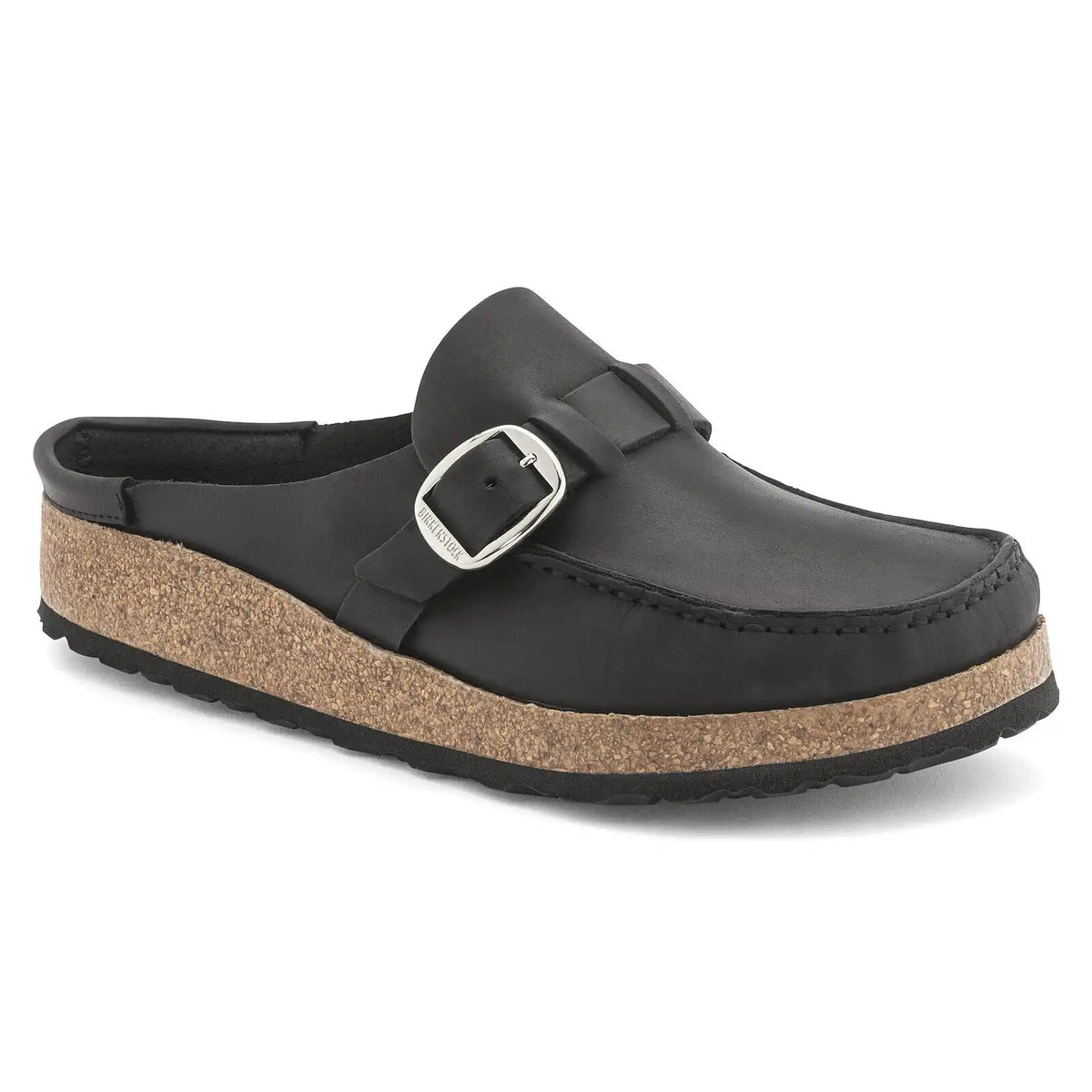 Buckley Natural Leather Oiled Black