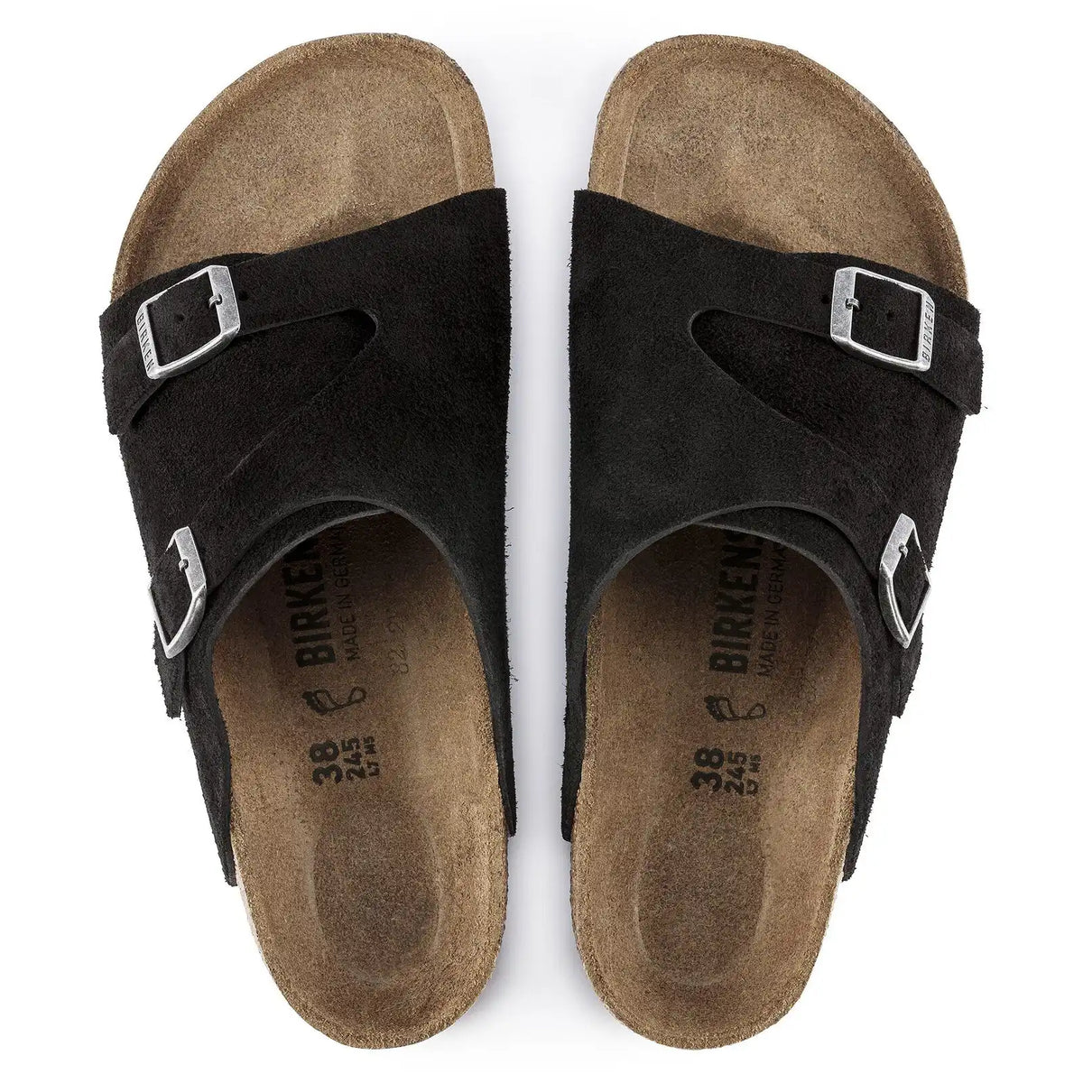 Zürich Suede Leather Black