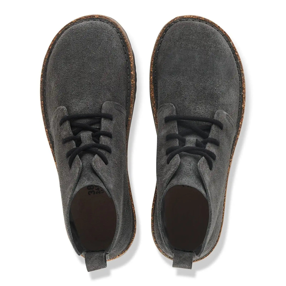 Uppsala Mid Suede Leather Charcoal