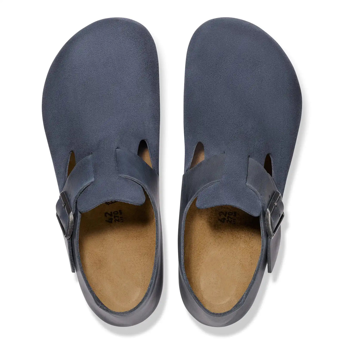 London Mixed Leather New Navy